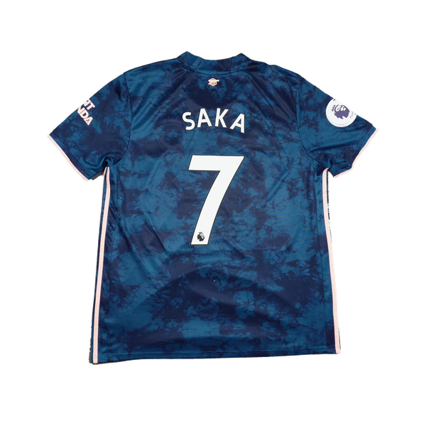 2020/2021 Arsenal Tredje Saka Fotballdrakt – (XL) 8/10