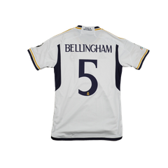 2023/2024 Real Madrid Hjemme Bellingham Fotballdrakt – (S) 9/10