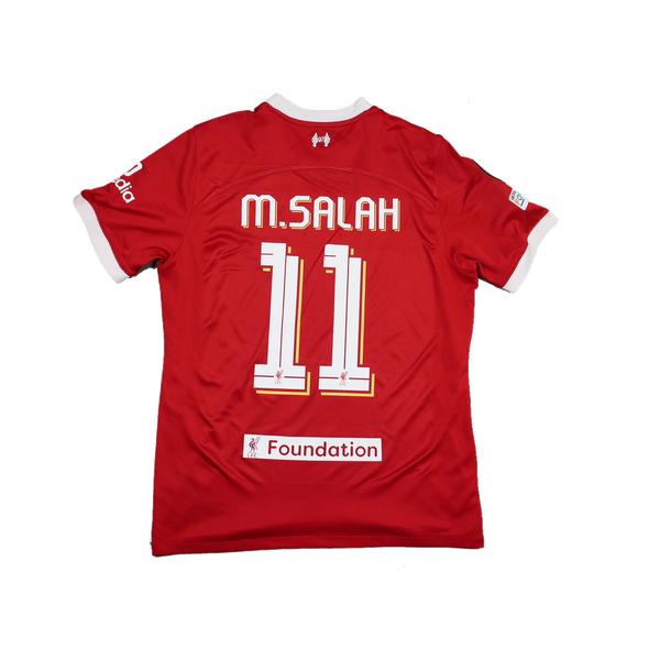 2023/2024 Liverpool Hjemme Salah Fotballdrakt – (M) 8/10