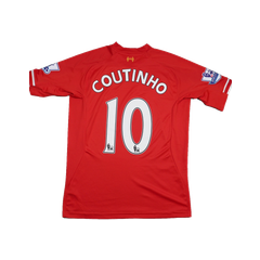 2013/2014 Liverpool Hjemme Coutinho Fotballdrakt – (L) 8/10