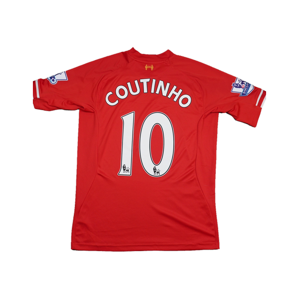 2013/2014 Liverpool Hjemme Coutinho Fotballdrakt – (L) 8/10
