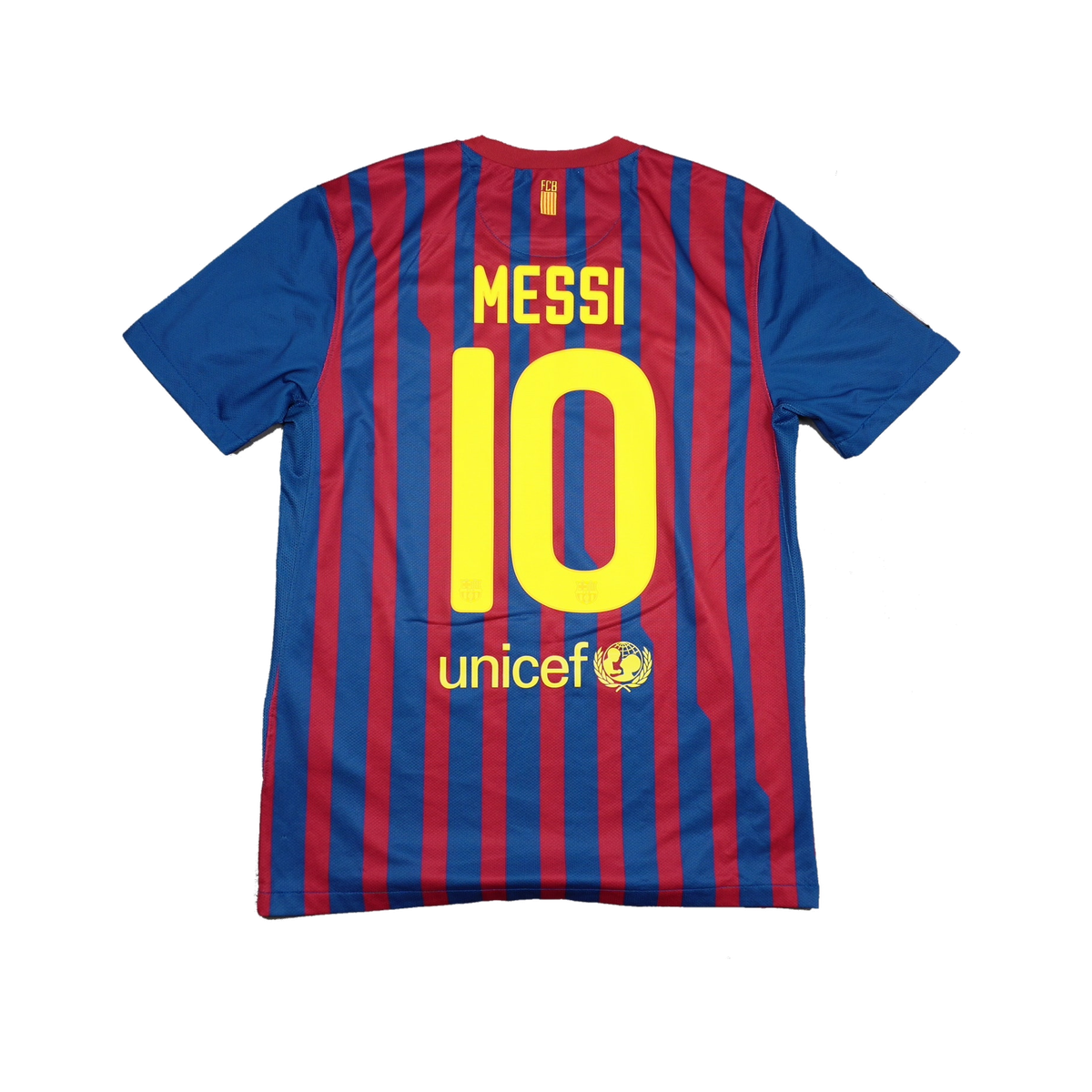2011/2012 Barcelona Hjemme Messi Fotballdrakt – (M) 7/10