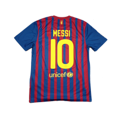 2011/2012 Barcelona Hjemme Messi Fotballdrakt – (M) 7/10