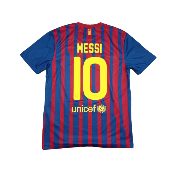 2011/2012 Barcelona Hjemme Messi Fotballdrakt – (M) 7/10