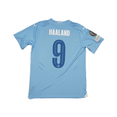 2023/2024 Manchester City Hjemme Haaland Fotballdrakt – (M) 9/10
