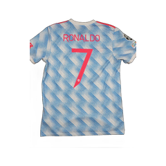 2021/2022 Manchester United Borte Ronaldo Fotballdrakt – (L) 9/10