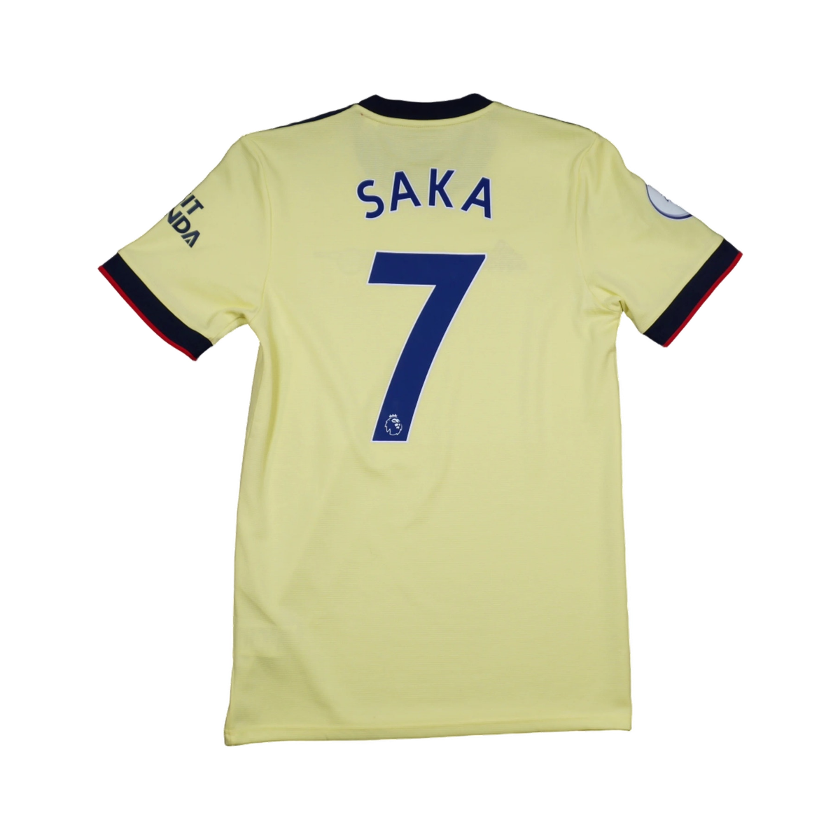 2021/2022 Arsenal Borte Saka Fotballdrakt – (S) 8/10