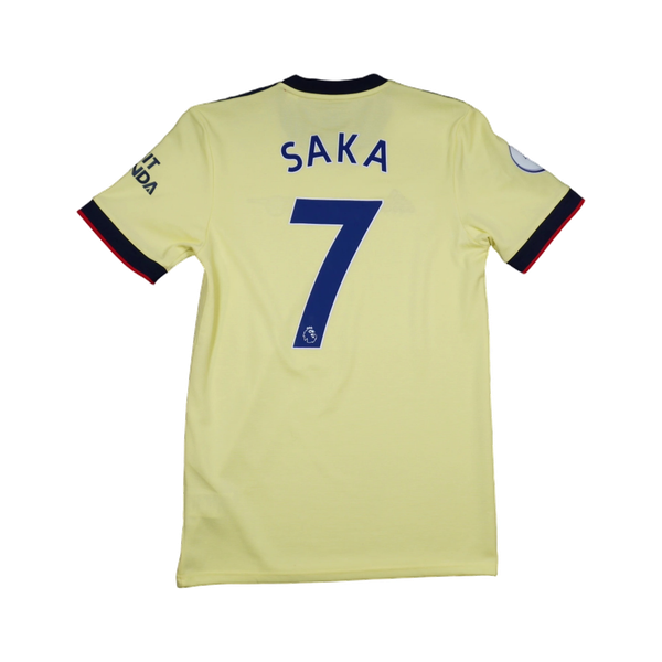 2021/2022 Arsenal Borte Saka Fotballdrakt – (S) 8/10