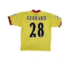 1997/1998 Liverpool Borte Gerrard Fotballdrakt – (M) 7/10