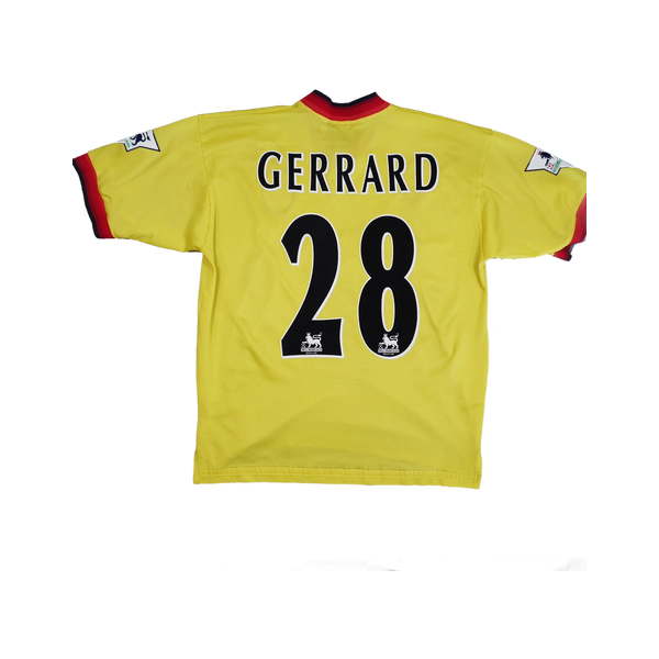 1997/1998 Liverpool Borte Gerrard Fotballdrakt – (M) 7/10