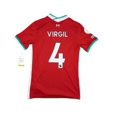 2020/2021 Liverpool Hjemme Virgil Fotballdrakt – (S) 10/10