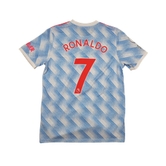 2021/2022 Manchester United Borte Ronaldo Fotballdrakt – (L) 9/10