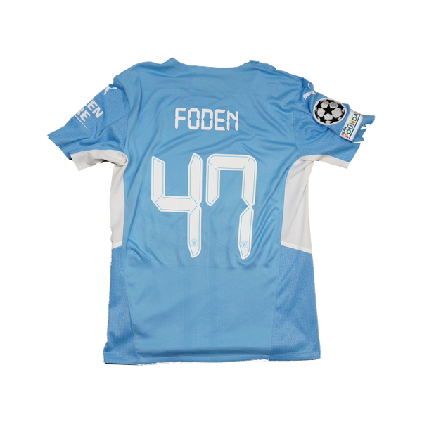 2021/2022 Manchester City Hjemme Foden Fotballdrakt – (L) 8
