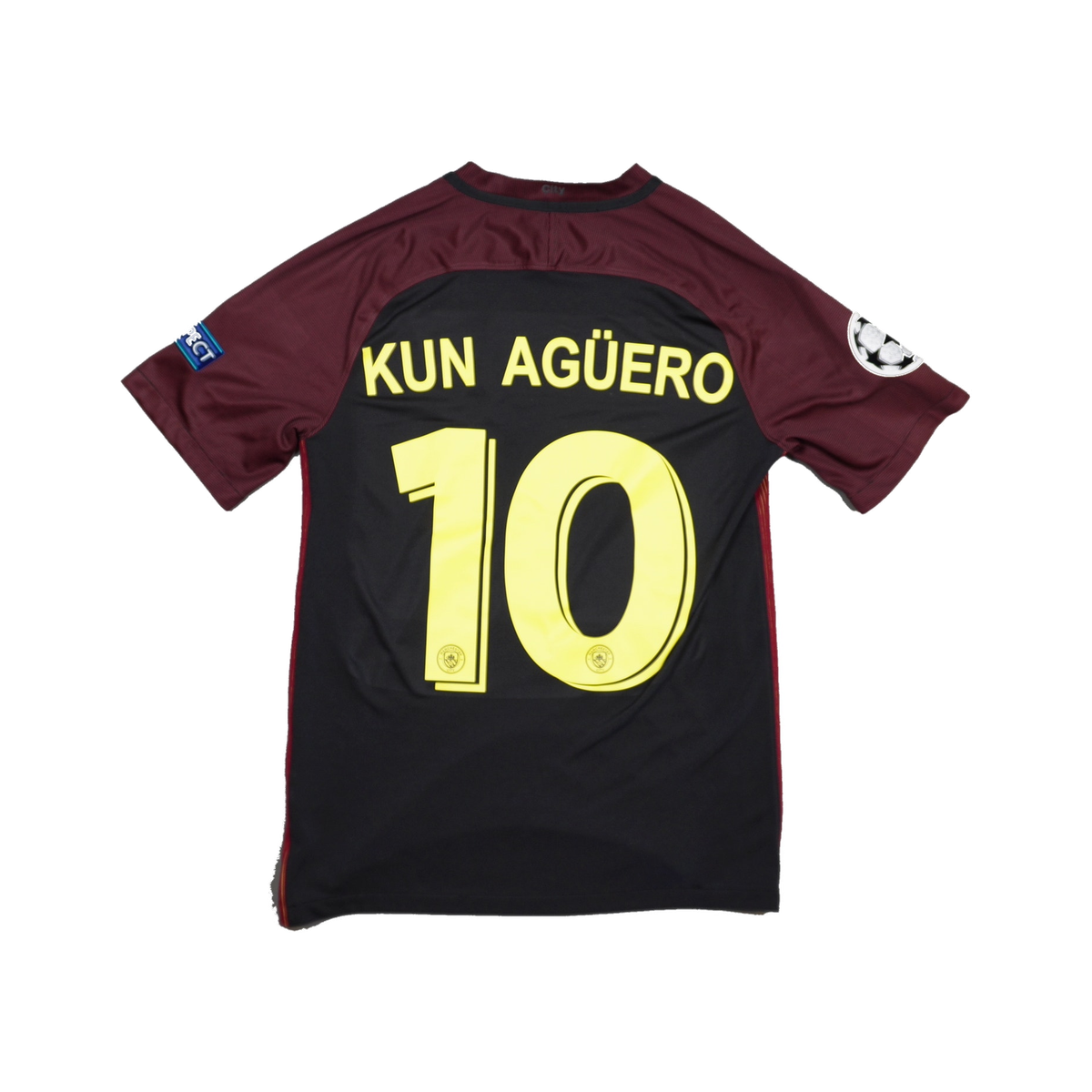 2016/2017 Manchester City Borte Kun Aguero Fotballdrakt – (M) 7/10