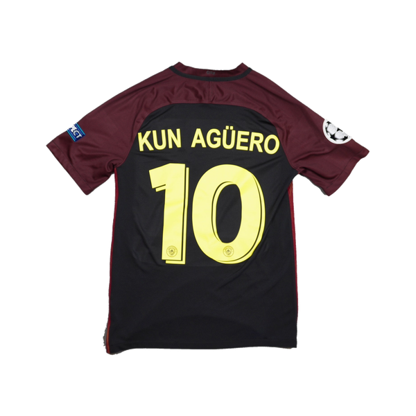 2016/2017 Manchester City Borte Kun Aguero Fotballdrakt – (M) 7/10