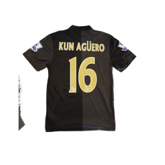 2013/2014 Manchester City Borte Kun Aguero Fotballdrakt – (S) 7/10
