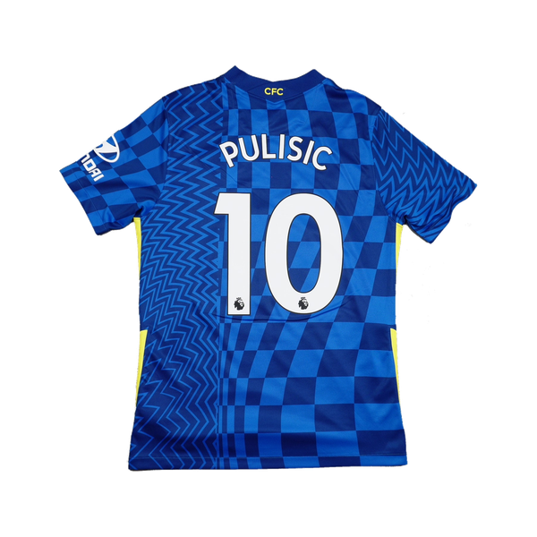 2021/2022 Chelsea Hjemme Pulisic Fotballdrakt – (M) 8/10