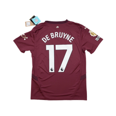 2024/2025 Manchester City Tredje De Bruyne Fotballdrakt – (M) 10/10