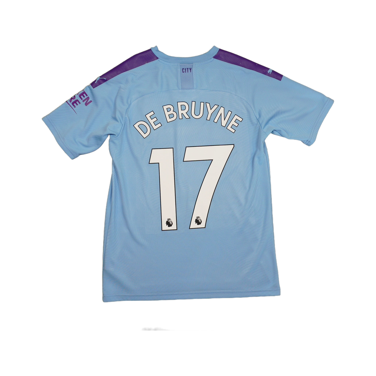 2018/2019 Manchester City Hjemme De Bruyne Fotballdrakt – (M) 8/10