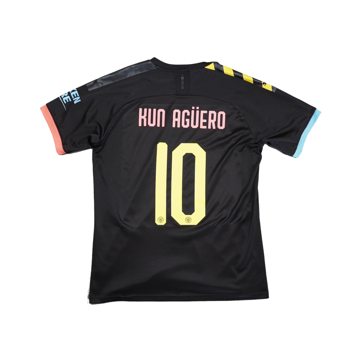 2019/2020 Manchester City Borte Kun Aguero Fotballdrakt – (L) 8/10