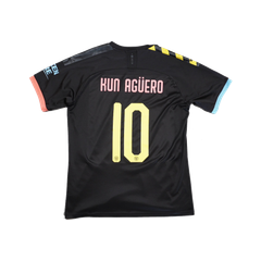 2019/2020 Manchester City Borte Kun Aguero Fotballdrakt – (L) 8/10