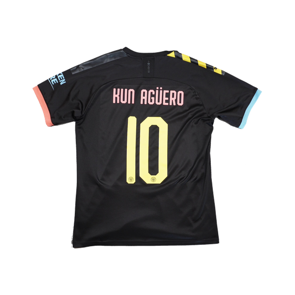 2019/2020 Manchester City Borte Kun Aguero Fotballdrakt – (L) 8/10