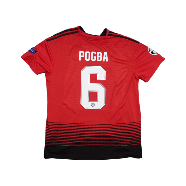 2018/2019 Manchester United Hjemme Pogba Fotballdrakt – (XL) 7/10