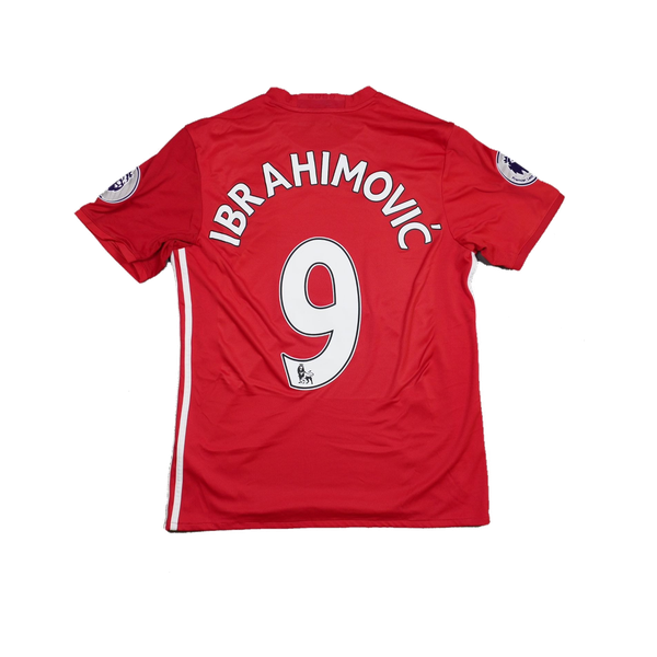 2016/2017 Manchester United Hjemme Ibrahimovic Fotballdrakt – (M) 8/10