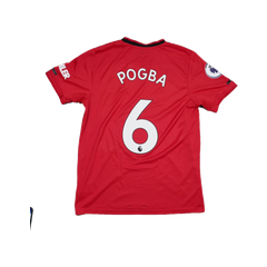 2019/2020 Manchester United Hjemme Pogba Fotballdrakt – (L) 8/10
