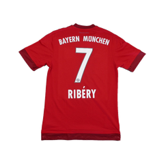 2015/2016 Bayern Munich Hjemme Ribery Fotballdrakt – (S) 8/10