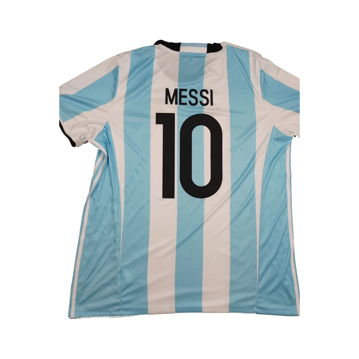 2016/2017 Argentina Hjemme Messi Fotballdrakt – (XXL) 8/10