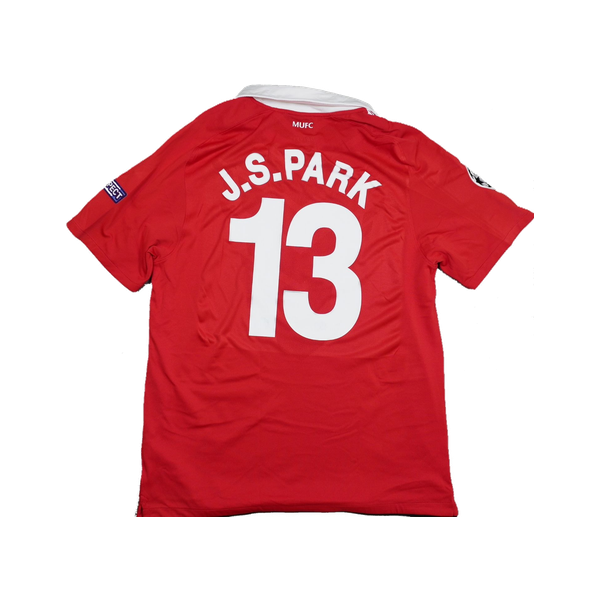 2010/2011 Manchester United Hjemme J.S.Park Fotballdrakt – (L) 8/10