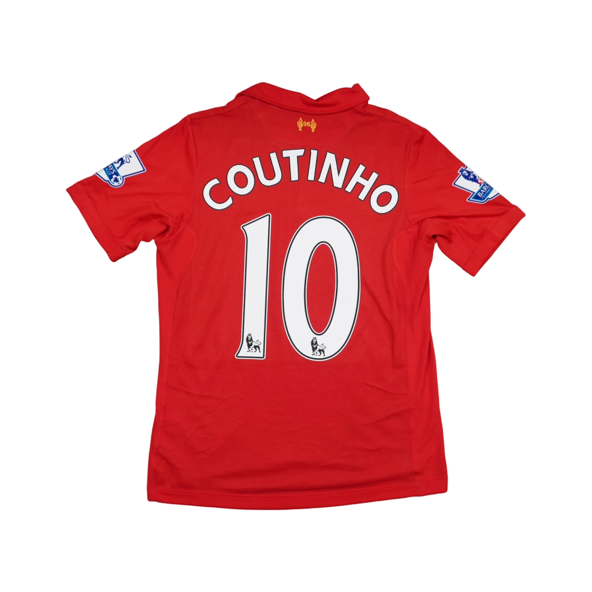 2012/2013 Liverpool Hjemme Coutinho Fotballdrakt – (S) 8/10