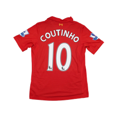 2012/2013 Liverpool Hjemme Coutinho Fotballdrakt – (S) 8/10