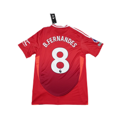 2024/2025 Manchester United Hjemme Bruno Fernandes Fotballdrakt – (M) 10/10