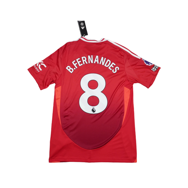 2024/2025 Manchester United Hjemme Bruno Fernandes Fotballdrakt – (M) 10/10
