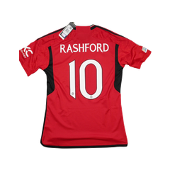 2023/2024 Manchester United Hjemme Rashford Fotballdrakt – (M) 10/10