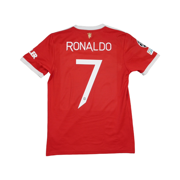 2021/2022 Manchester United Hjemme Ronaldo Fotballdrakt – (S) 8/10