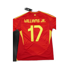 2024/2025 Spania Hjemme Nico Williams Fotballdrakt – (L) 10/10