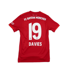 2019/2020 Bayern Munich Hjemme Davies Fotballdrakt – (S) 8/10