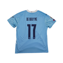2020/2021 Manchester City Hjemme De Bruyne Fotballdrakt – (XL) 8/10