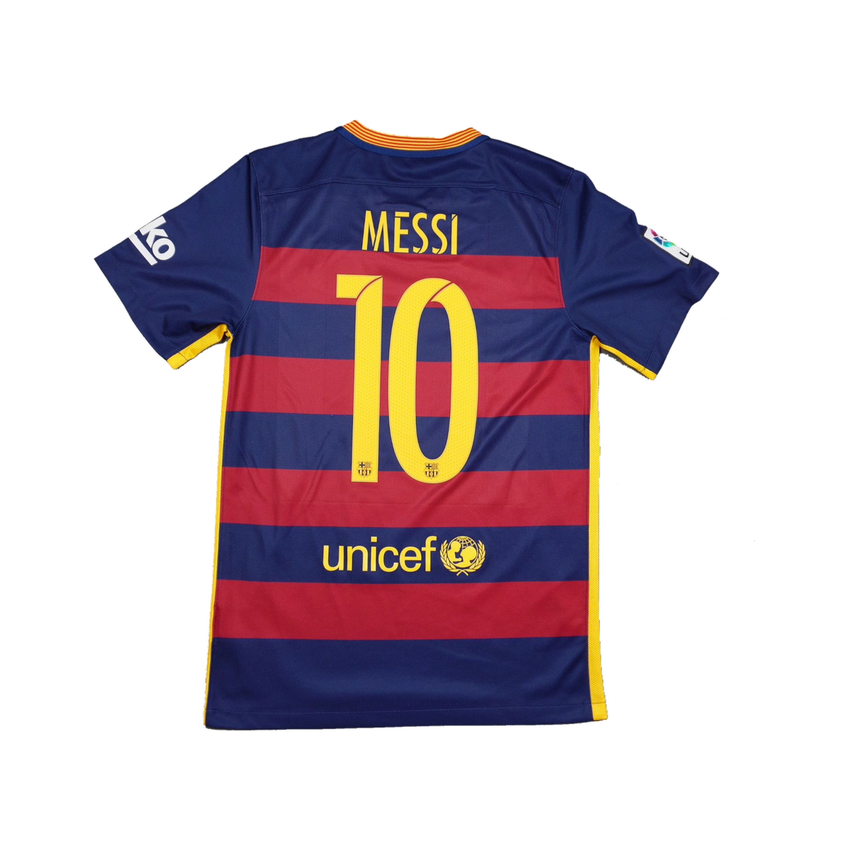 2015/2016 Barcelona Hjemme Messi Fotballdrakt – (S) 8/10