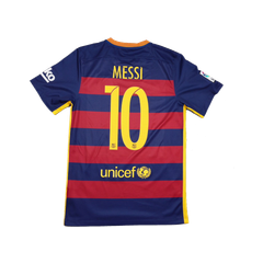 2015/2016 Barcelona Hjemme Messi Fotballdrakt – (S) 8/10