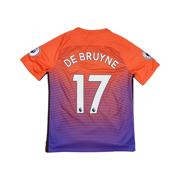 2016/2017 Manchester City Tredje De Bruyne Fotballdrakt – (M) 8/10