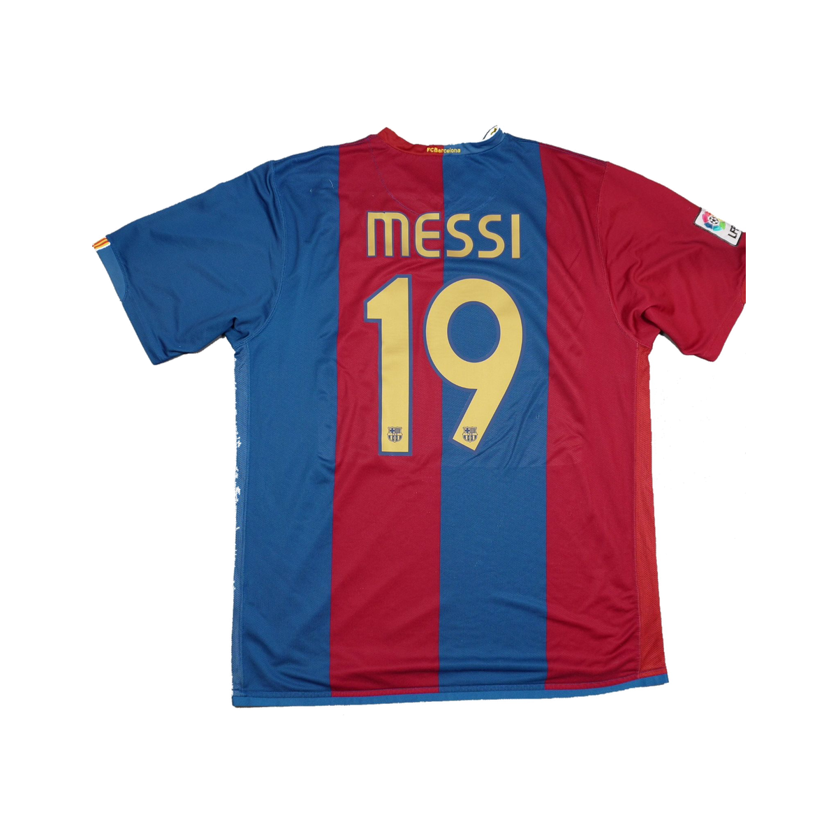 2006/2007 Barcelona Hjemme Messi Fotballdrakt – (XL) 7