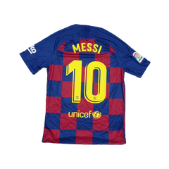 2019/2020 Barcelona Hjemme Messi Fotballdrakt – (M) 8/10
