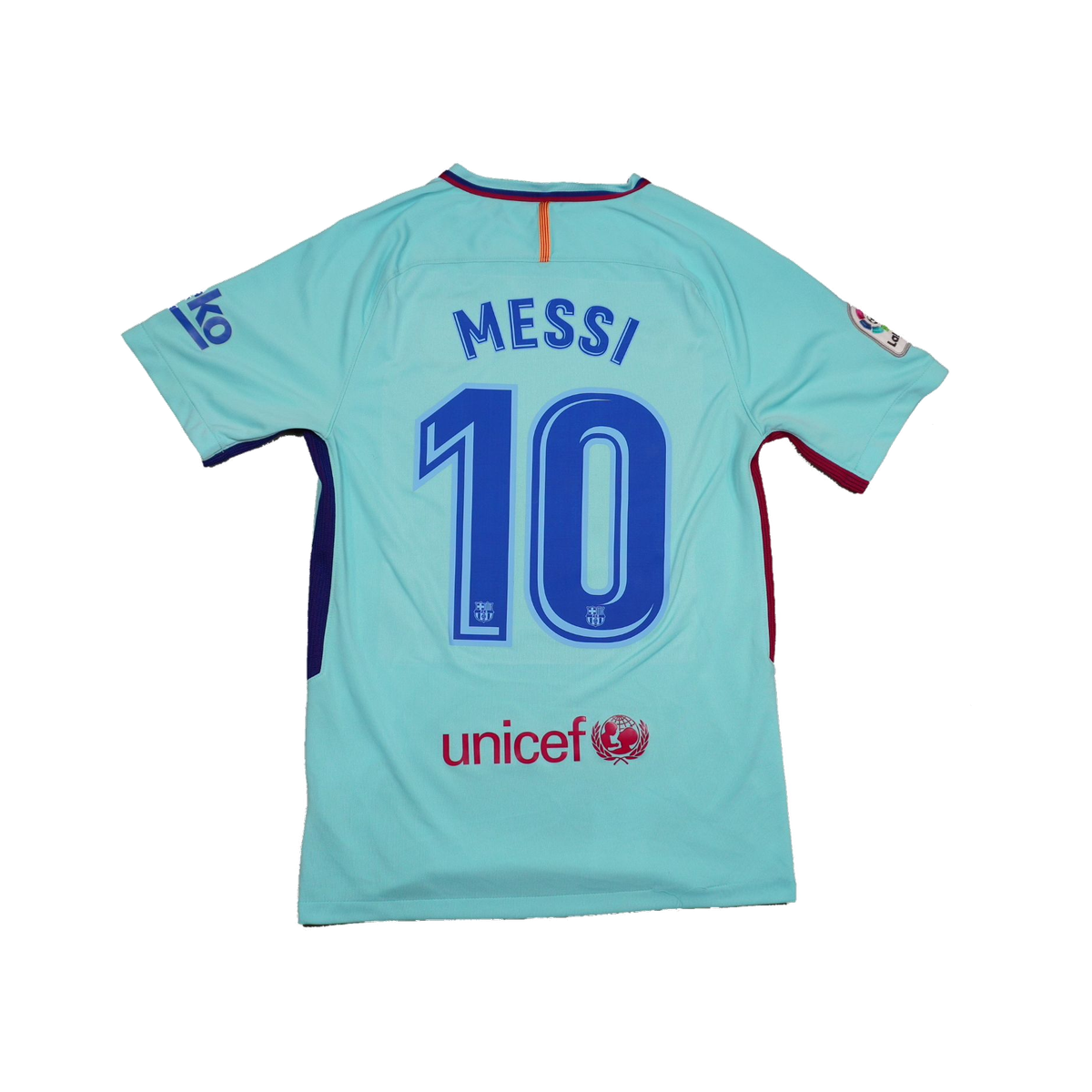2017/2018 Barcelona Borte Messi Fotballdrakt – (S) 7/10