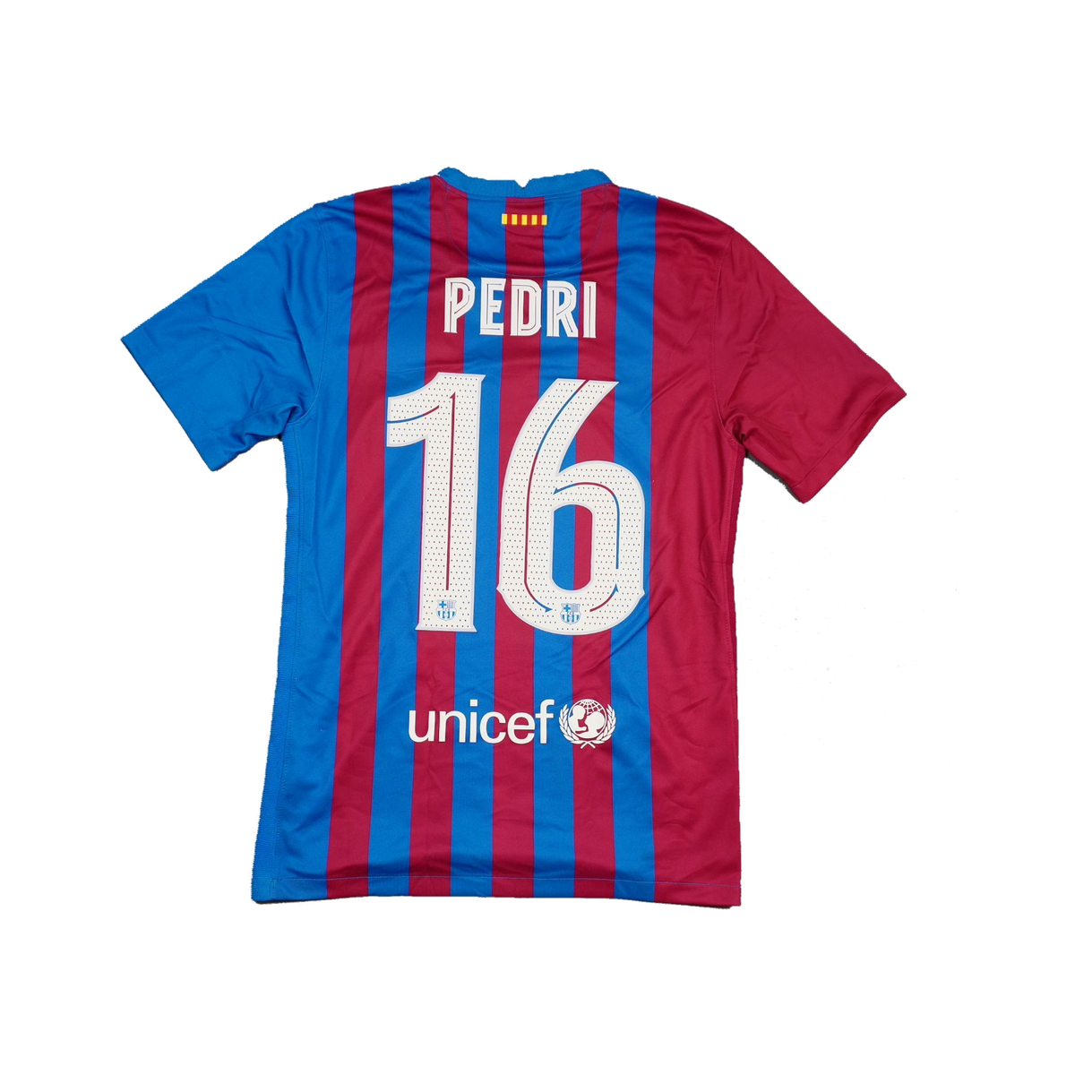 2021/2022 Barcelona Hjemme Pedri Liga Fotballdrakt – (S) 7/10