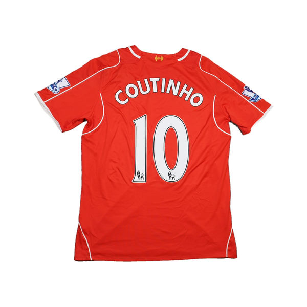 2014/2015 Liverpool Hjemme Coutinho Fotballdrakt – (XL) 7