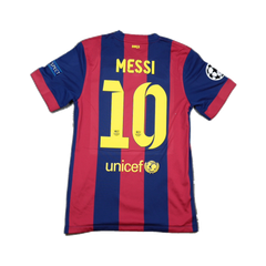 2014/2015 Barcelona Hjemme Messi Fotballdrakt – (S) 9/10